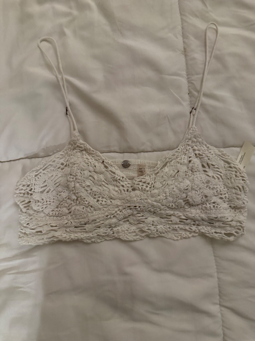 Free People Crochet Bralette | XS